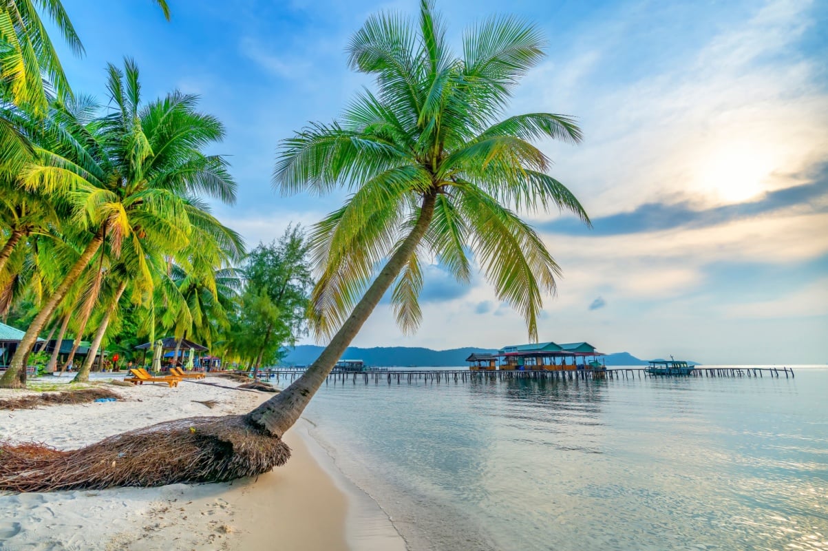 A beautiful beach in Phu Quoc, Vietnam