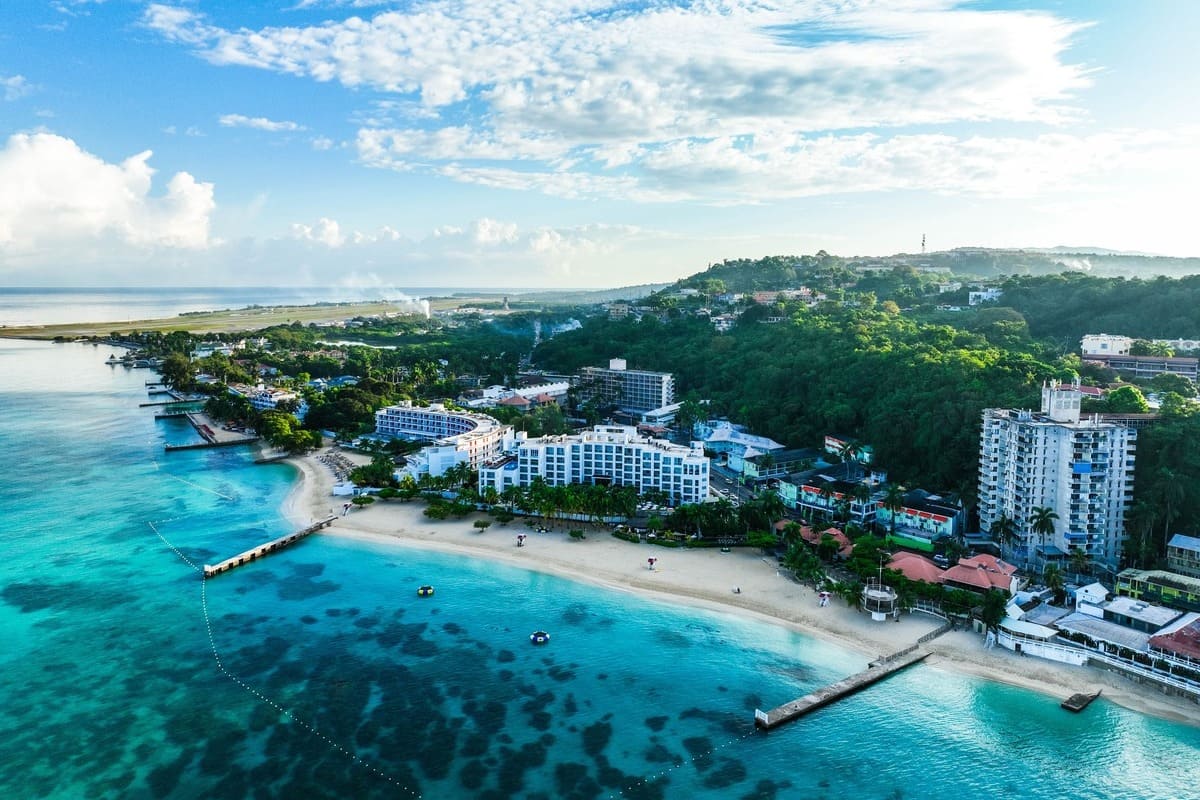 Aerial View Of Montego Bay, Jamaica