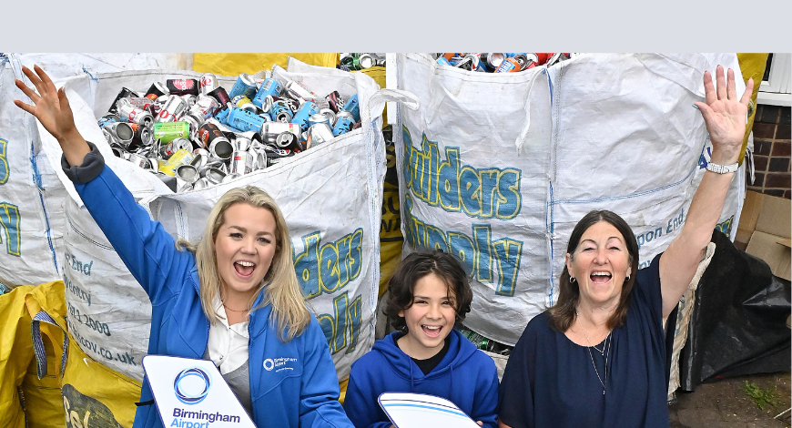 ‘Birmingham Airport Grant’ Helps 12-Year-Old Fundraiser Crush Record 