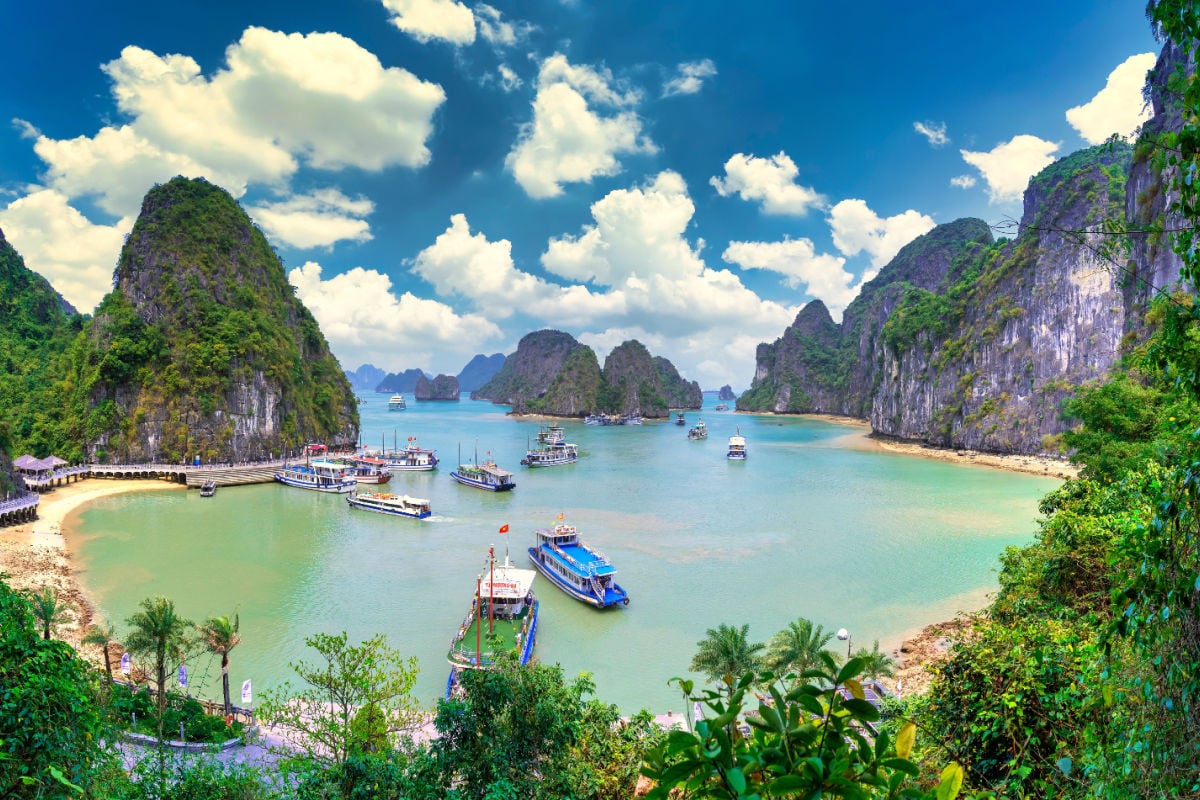 Ha Long Bay in Vietnam